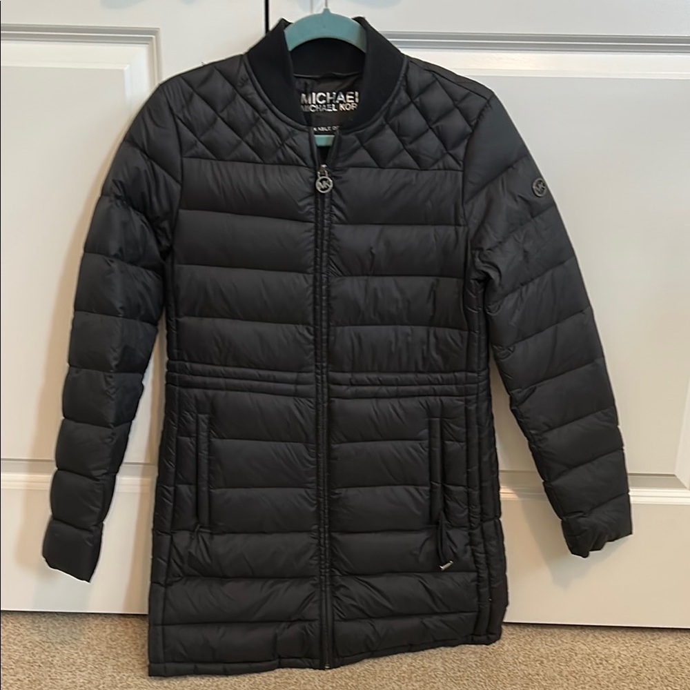 Michael Kors Black Packable Down Jacket